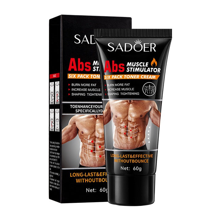 Rorec Sadoer Men's Abs Muscle Stimulator Cream